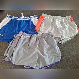 Under Armour Women's Athletic Shorts - Gray, Blue, Purple, Orange